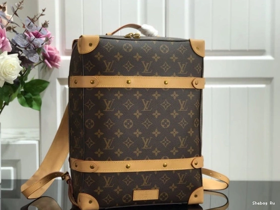 LOUIS PM BACKPACK TRUNK SOFT VUITTON 0822